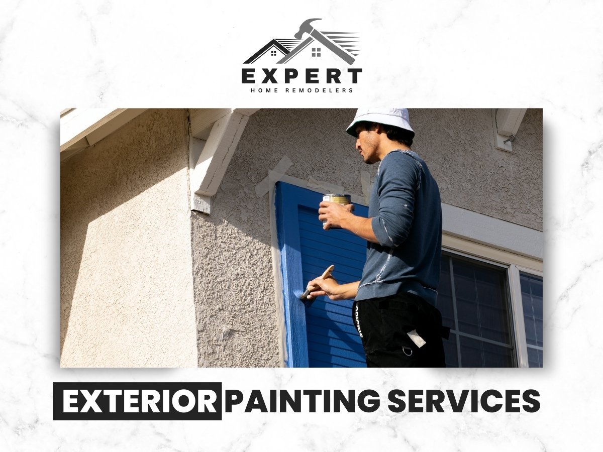 Exterior painting services In Dallas by Expert Home Remodelers
