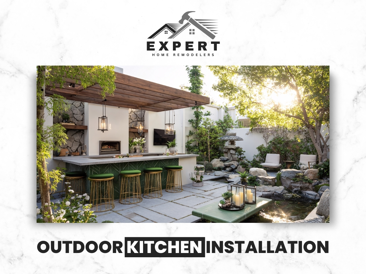 Outdoor Kitchen Installation In Dallas by Expert Home Remodelers