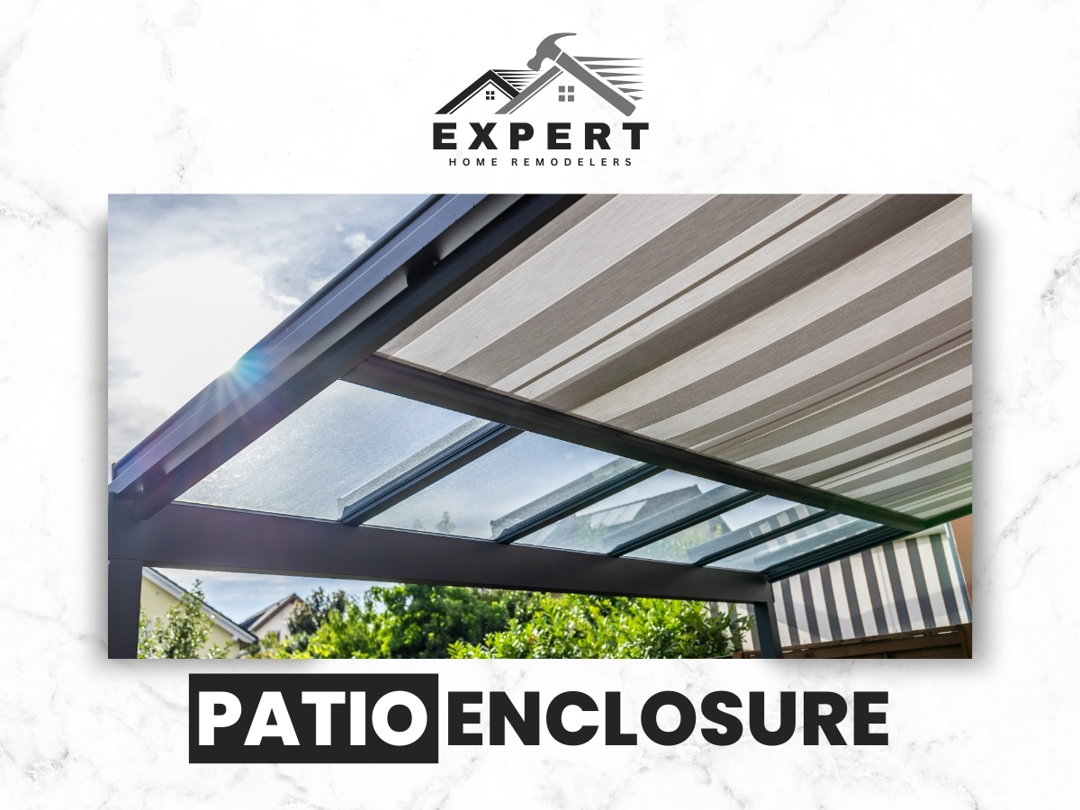 Patio enclosure In Dallas by Expert Home Remodelers