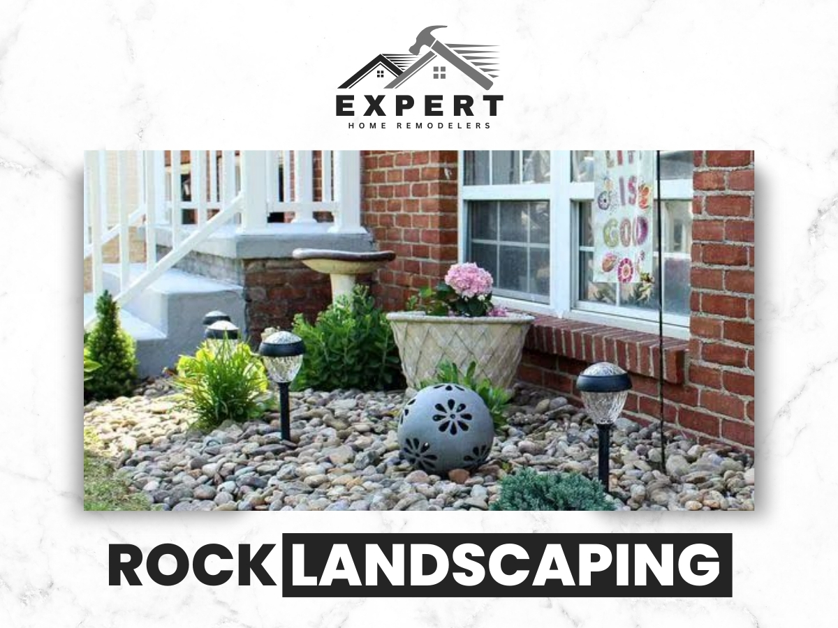 Rock landscaping In Dallas by Expert Home Remodelers