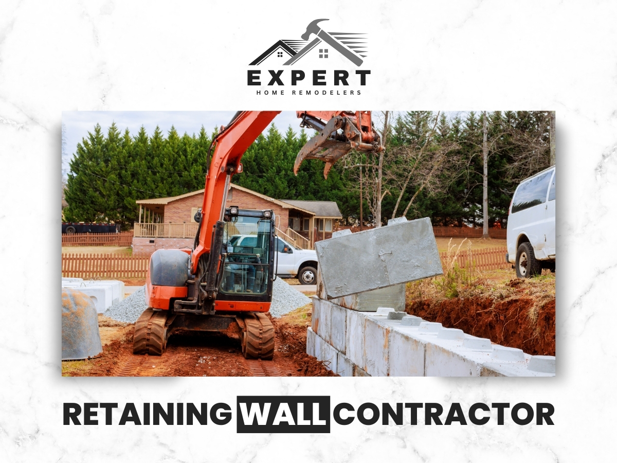 retaining wall contractor In Dallas by Expert Home Remodelers